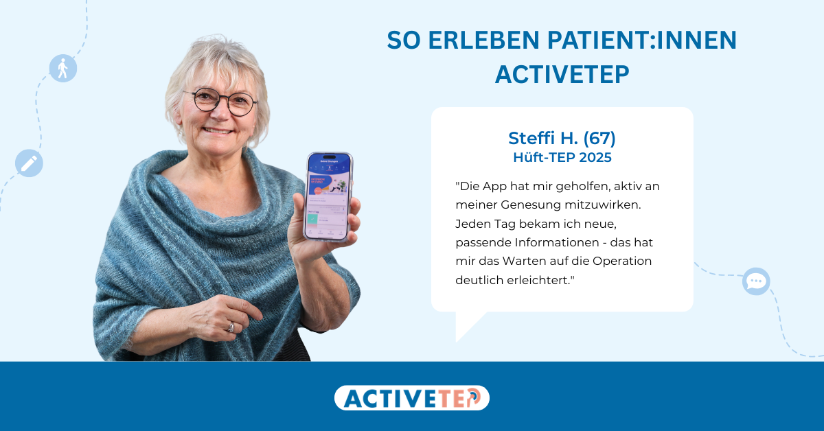 Wenn Nutzerfeedback zeigt, dass ActiveTEP hilft